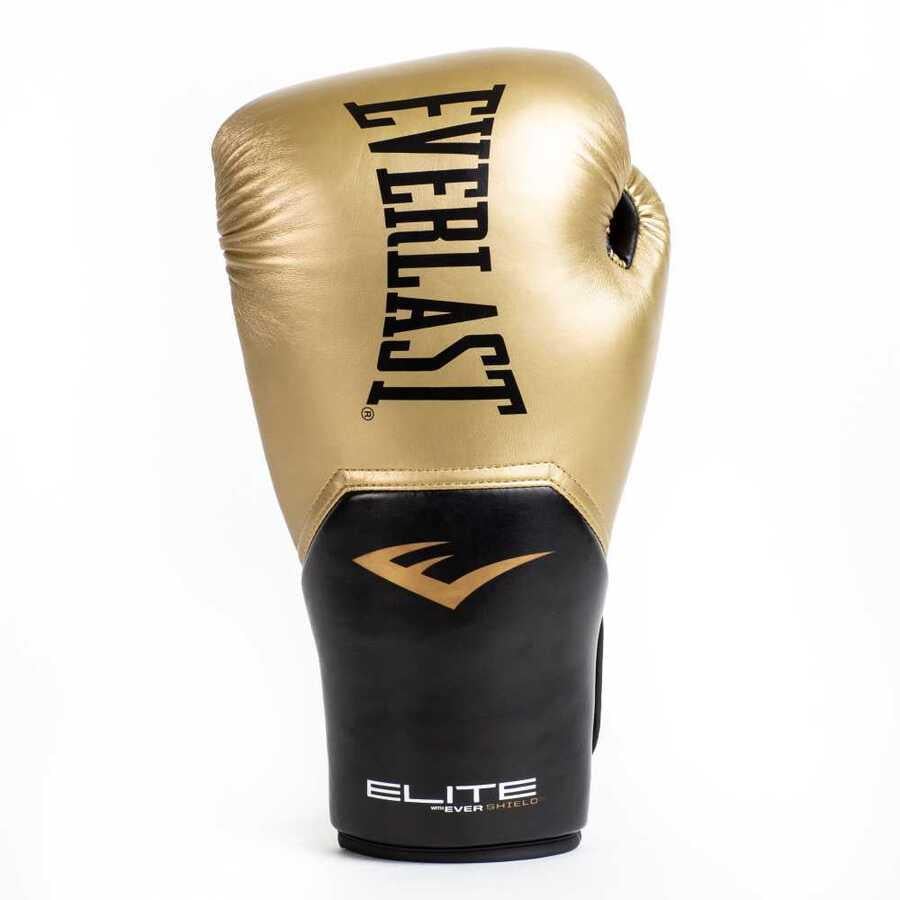 Боксерские перчатки Everlast ELITE TRAINING GLOVES Unisex 12 ун. Золотой (009283608972) - фото 1