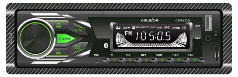 Магнітола Celsior CSW-223G