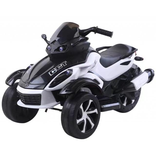 Детский электромотоцикл трицикл Spoko SP-610 Белый (2674882927)
