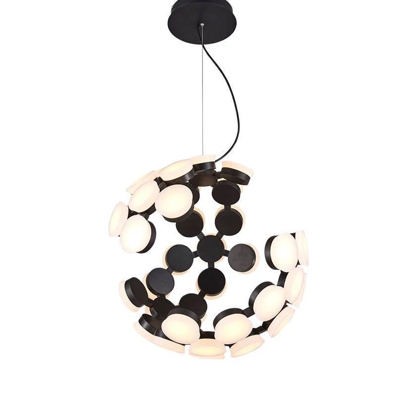 Люстра Led Nordic Moon D50 Black