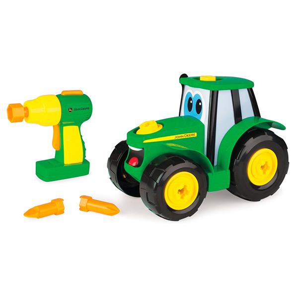 Конструктор John Deere Kids Собери трактор с шуруповертом (46655) - фото 1