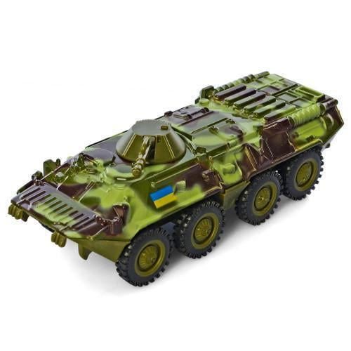 Игрушечный танк инерционный БМП AS-2767 подвижные элементы металл 12 см Хаки