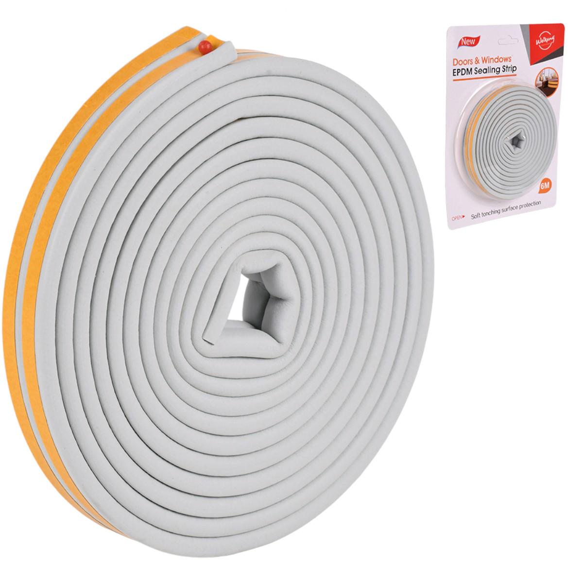 Ущільнювач для вікон та дверей Weikan самоклеючий 9х6х6 м (R35866) - фото 2 Ущільнювач для вікон та дверей Weikan самоклеючий 9х6х6 м (R35866) - фото 2