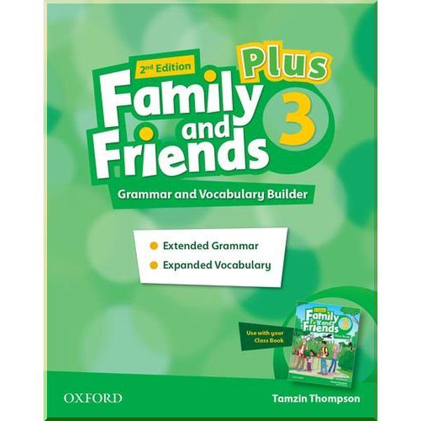 Книга Tamzin Thompson "Family and Friends 2nd Edition 3 Plus Grammar and Vocabulary Builder" (ISBN:9780194403443)