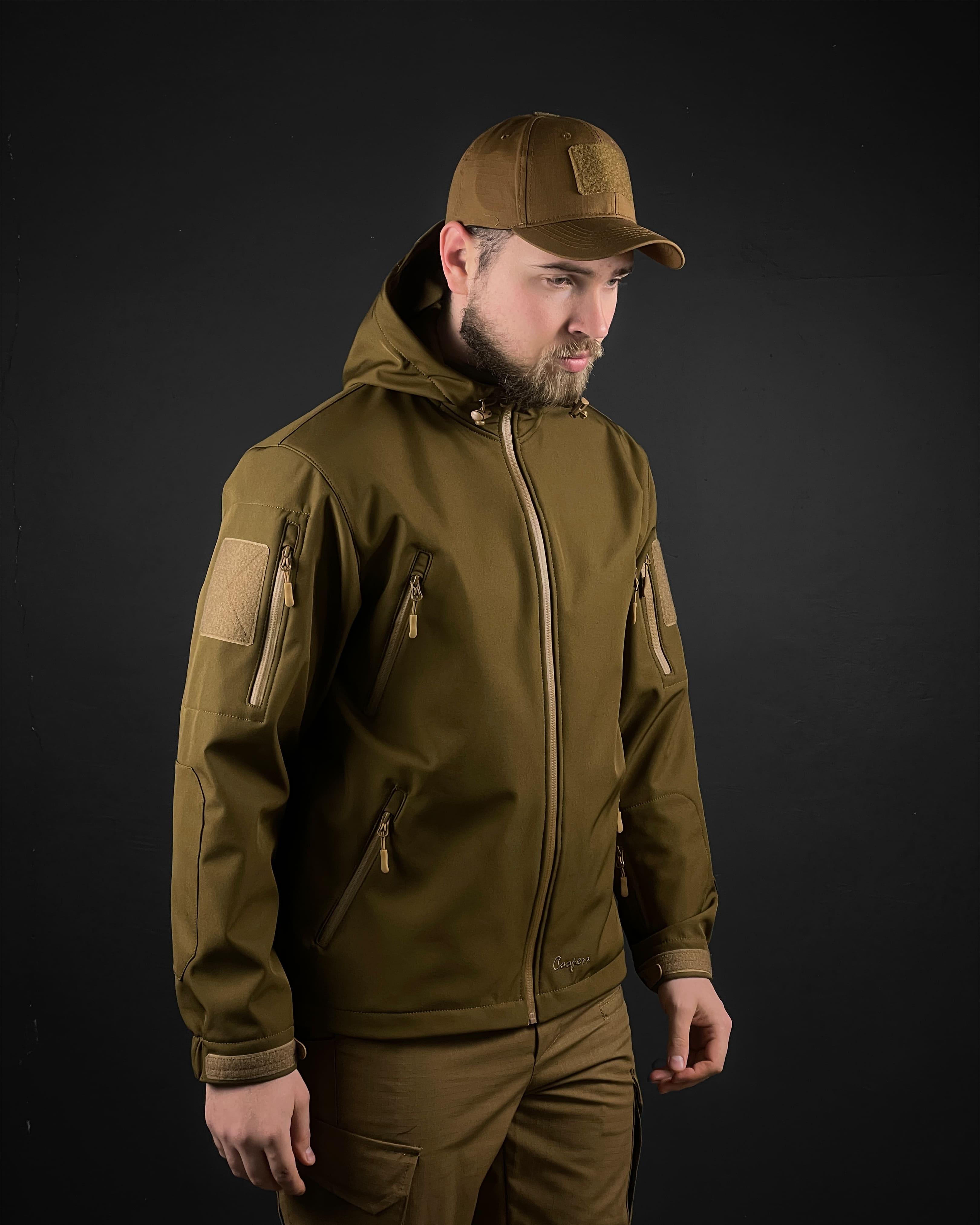 Куртка военная COOPERR Soft Shell II 3XL Койот (KUR-1.7.3XL)