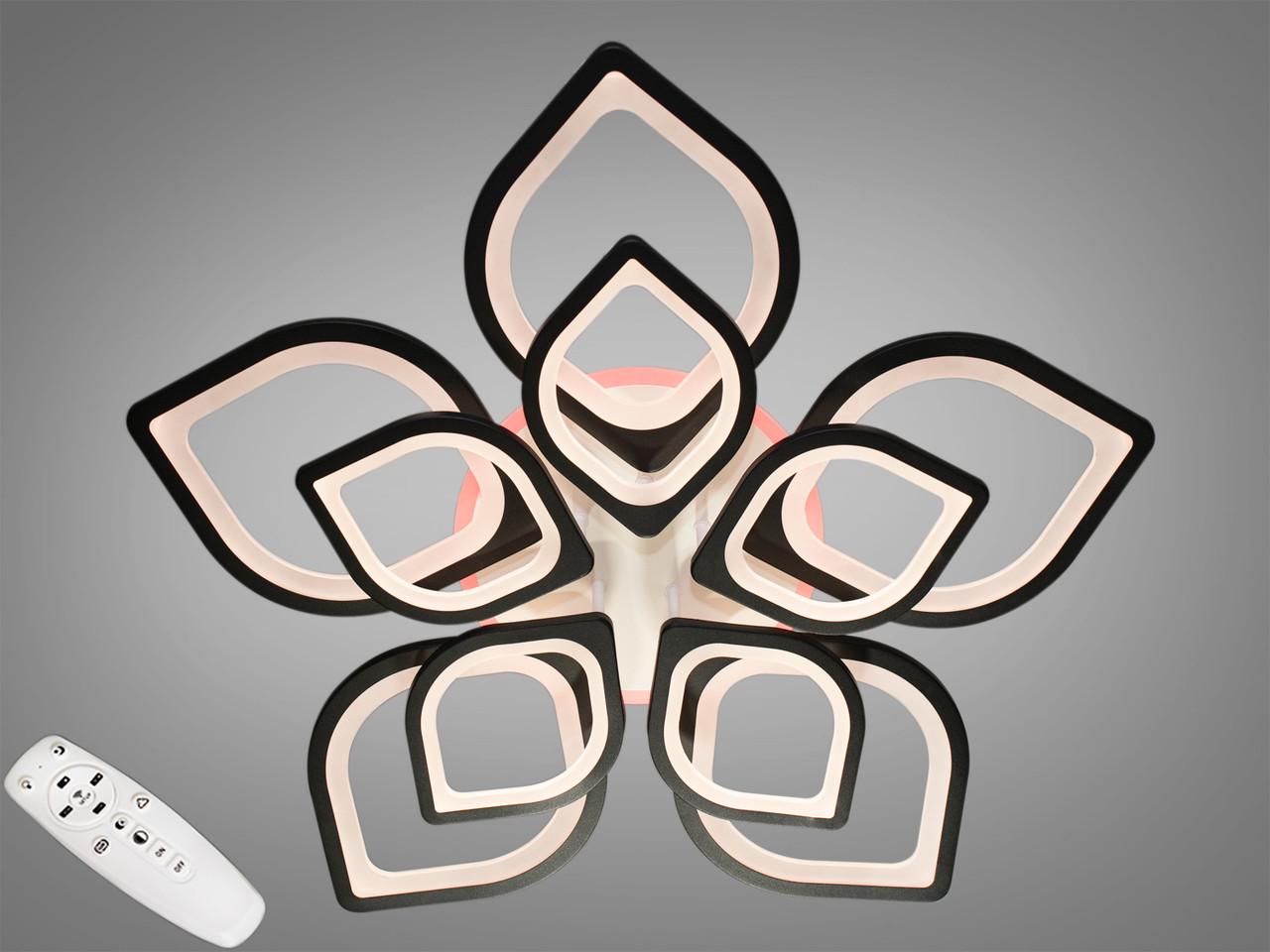 Люстра потолочная с димером LED 8073/5+5BK 3col dim (2437593387) Люстра потолочная с димером LED 8073/5+5BK 3col dim (2437593387)