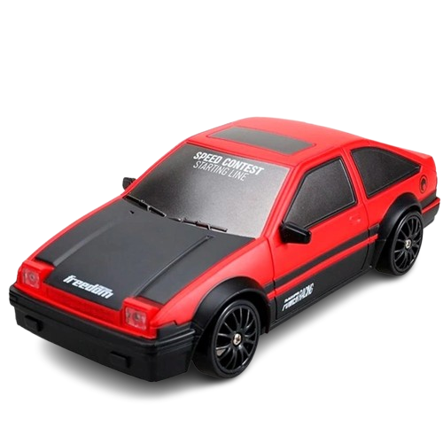 Машинка на радіокеруванні для дрифту AE-86-1 Toyota повнопривідна Червоний (yp8-yql-k9u) Машинка на радіокеруванні для дрифту AE-86-1 Toyota повнопривідна Червоний (yp8-yql-k9u)