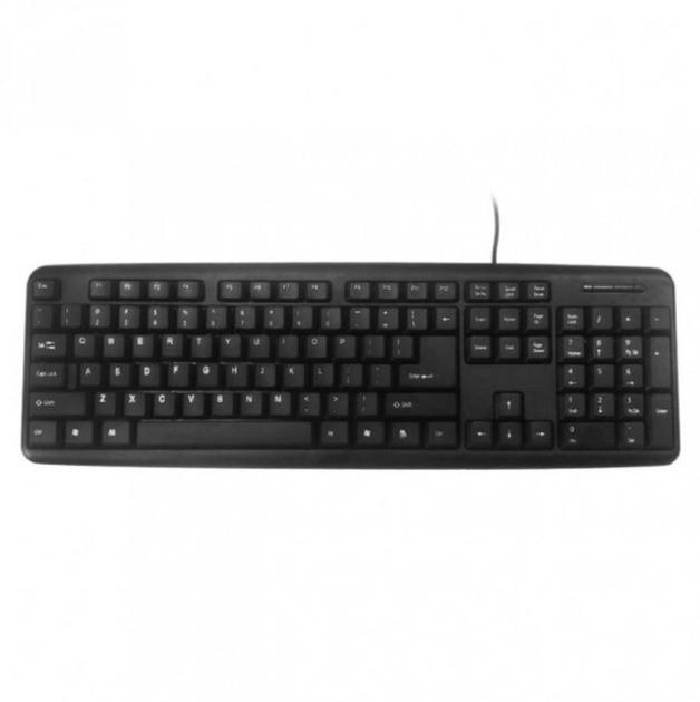 Клавиатура Keyboard TC-01/X1 K107 проводная бесшумная Черный (2134436622)