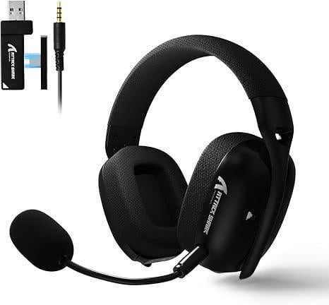 Наушники беспроводные Attack Shark L80 Pro Black