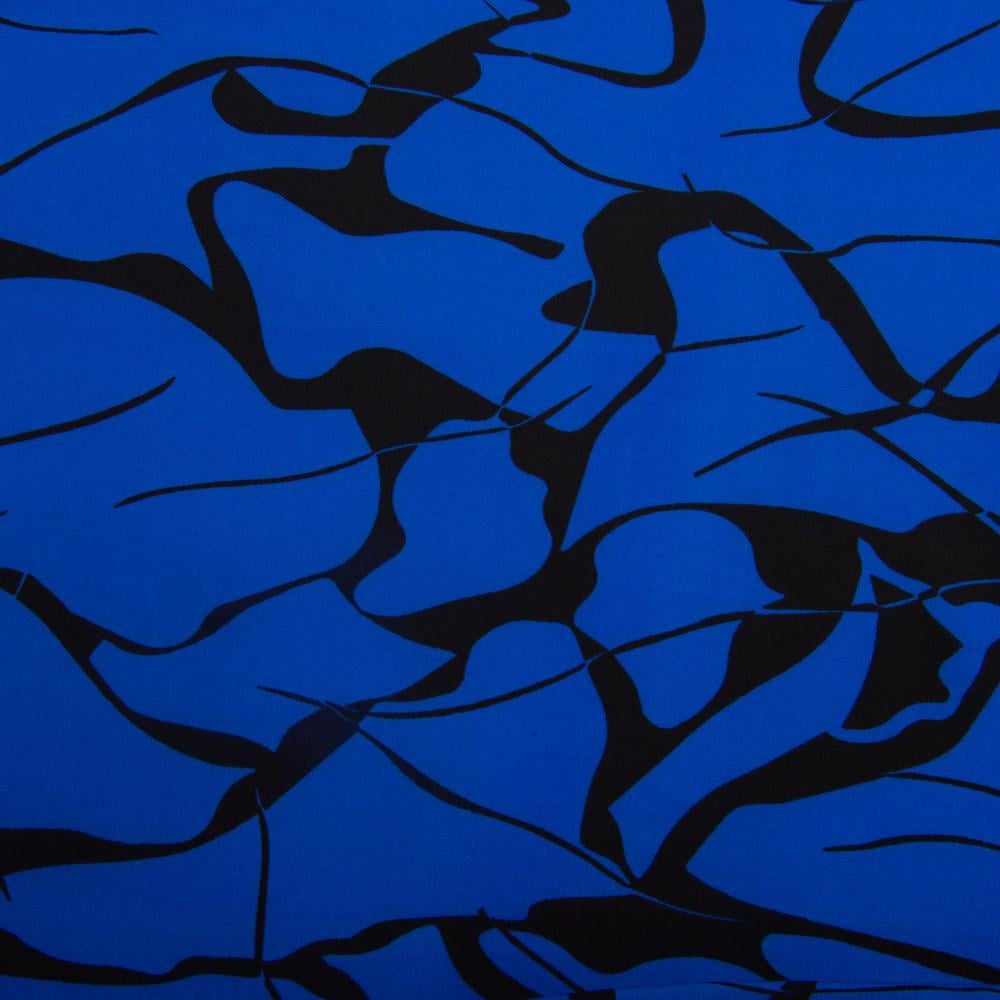 Ткань платяная Super Soft 95 г/м2 мариво 150 см Электрик (26488)