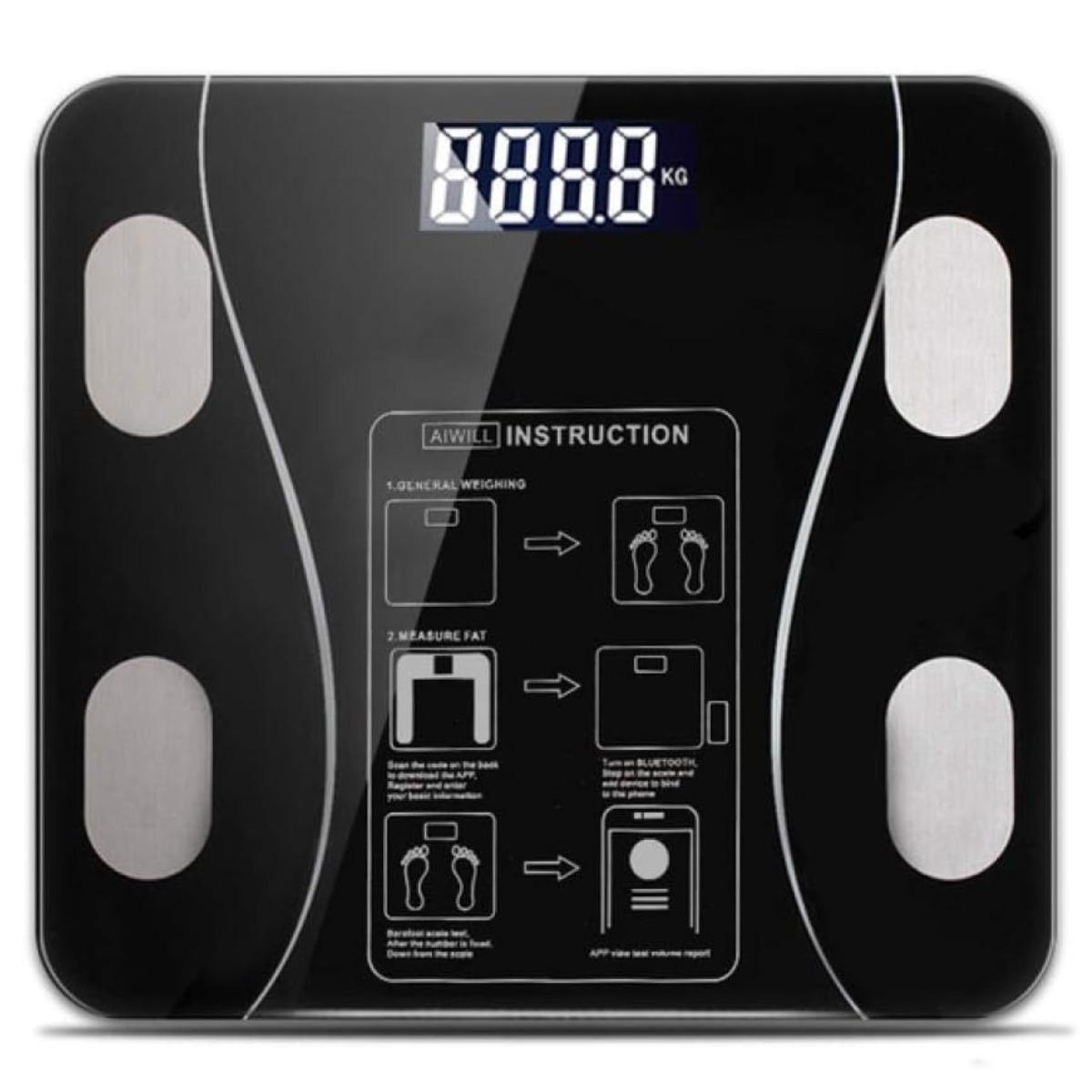 Ваги підлогові розумні фітнес Scale one з Bluetooth до 180 кг