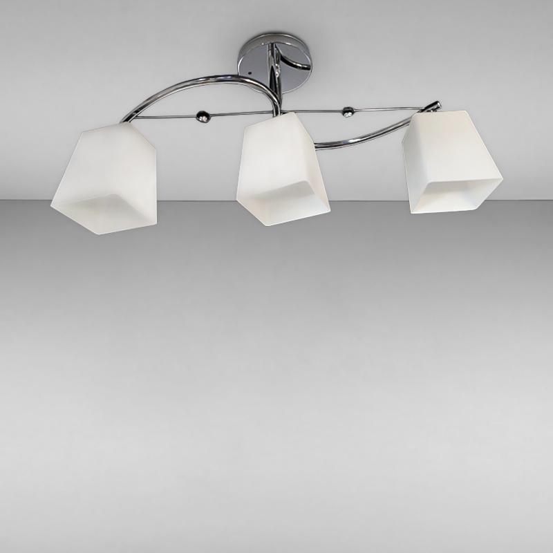 Люстра потолочная Light House SRS-16193/3 на три лампы Хром