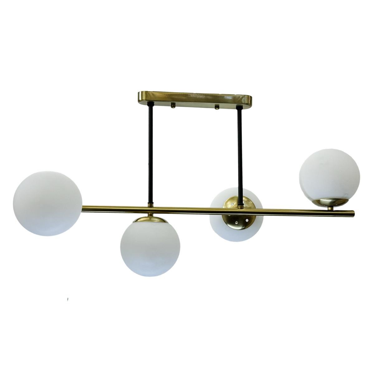 Люстра стельова 3-N6799/4 COP NUMINA на 4 плафони (31424631)