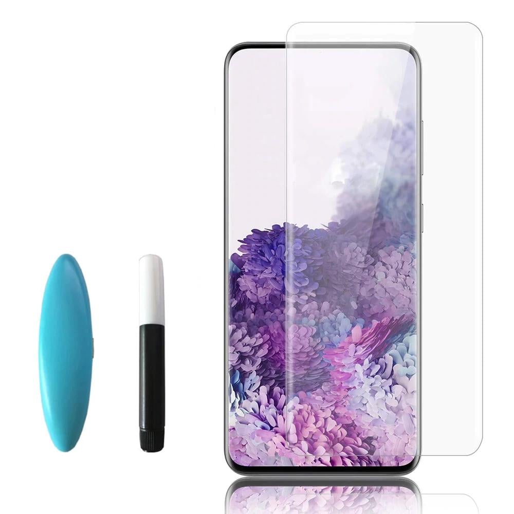 Защитное стекло Glass Full Glue UV для Oppo Find X2 (9348)