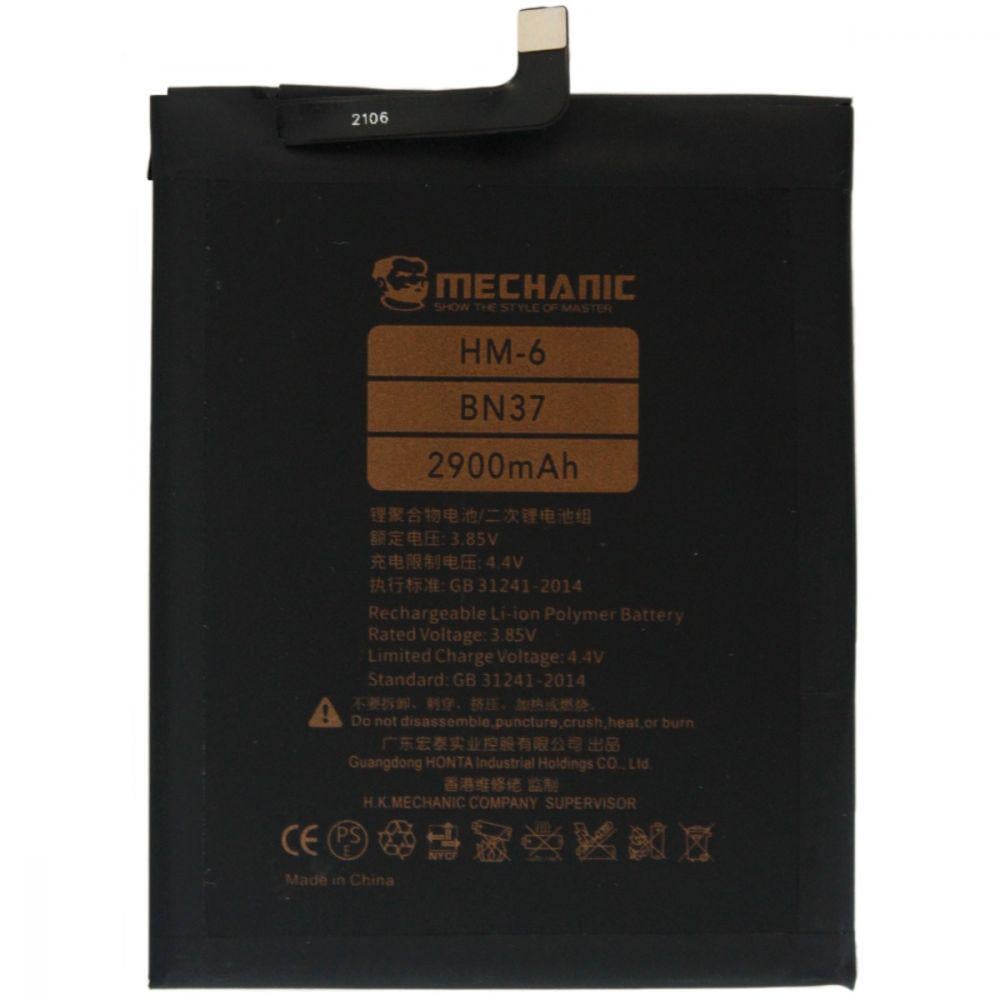 Аккумулятор MECHANIC BN37 2900 mAh для Xiaomi Redmi 6/Redmi 6A