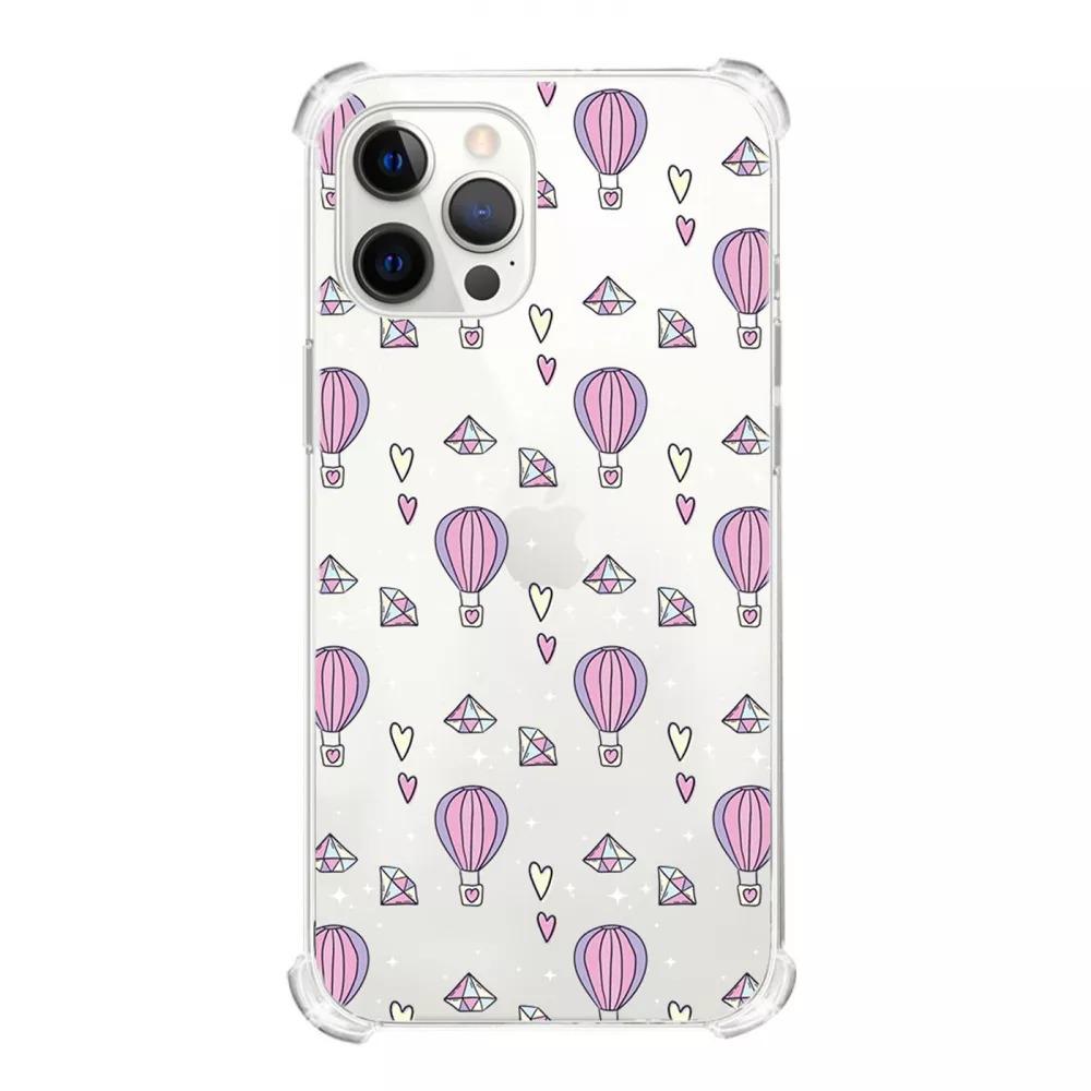 Чехол для телефона WAVE Cute Clear Case iPhone 7/8/SE 2 Love balloons