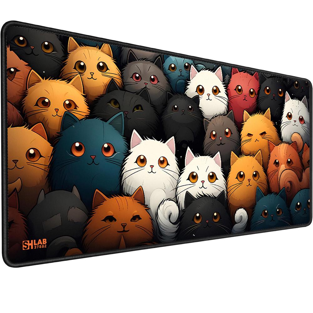 Игровая поверхность SHLab Chubbi Cats SHM-964 70x30 см (37882)