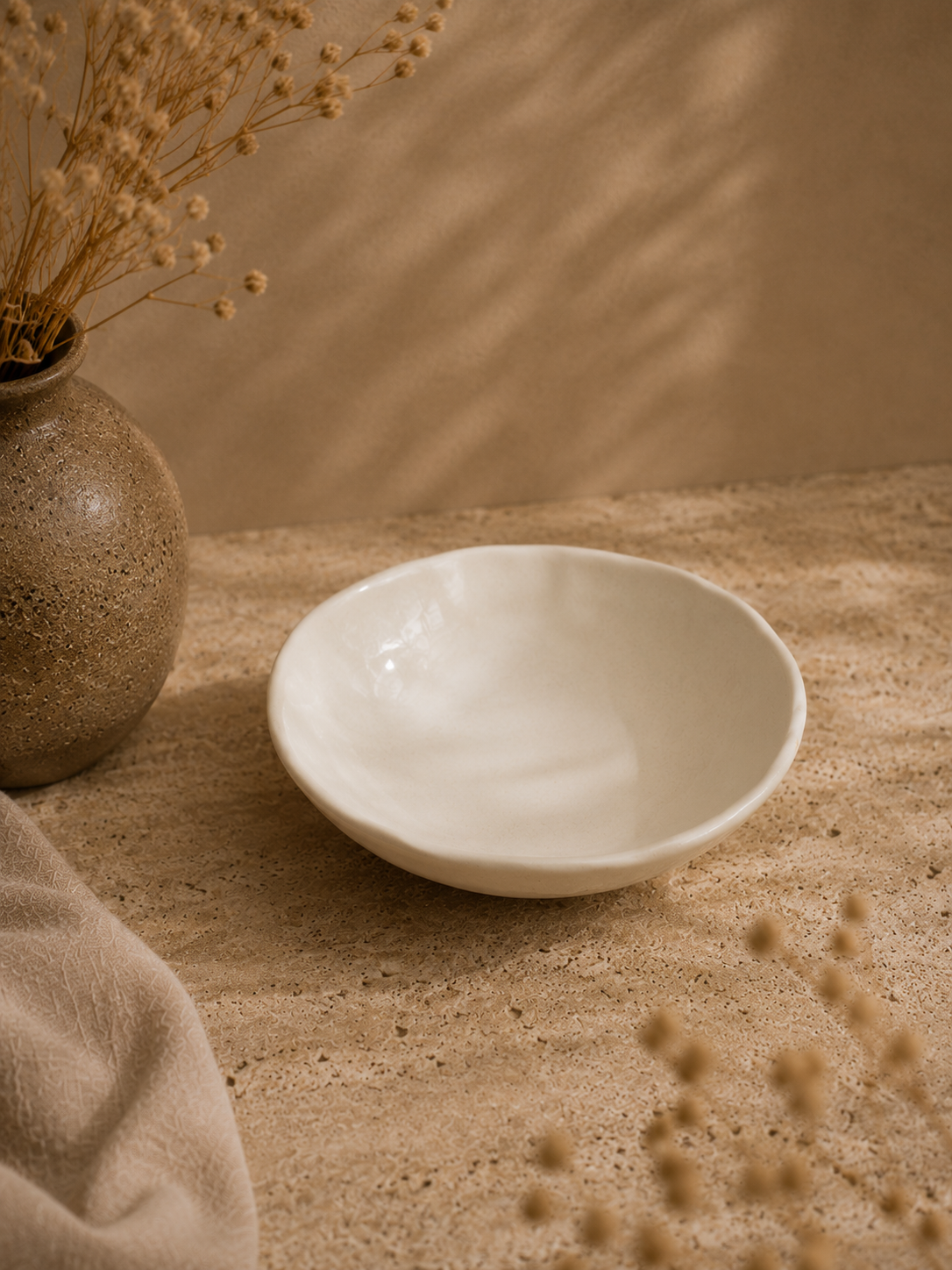 Миска круглая керамическая 400 мл Белый (7003-1) Миска круглая керамическая 400 мл Белый (7003-1)