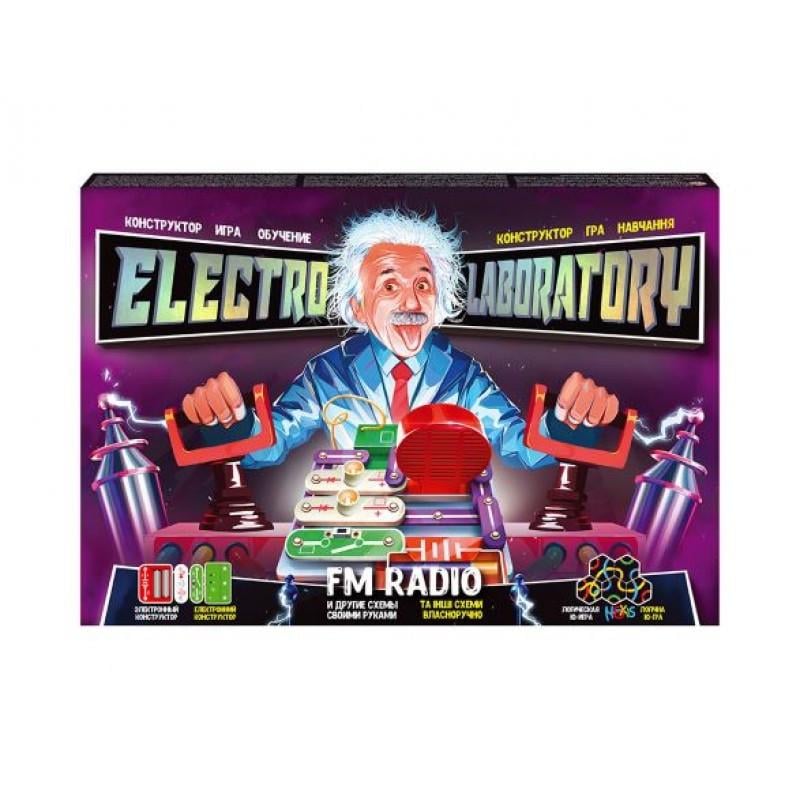 Конструктор електронний Danko Toys Electro Laboratory FM Radio (ELab-01-01)