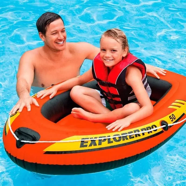 Лодка надувная Intex Explorer PRO 50 Одноместная 137х85 см (58354) - фото 4 Лодка надувная Intex Explorer PRO 50 Одноместная 137х85 см (58354) - фото 4