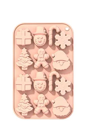 Форма силиконовая 20,5x13x2 см Winter Fun Pink (30444)