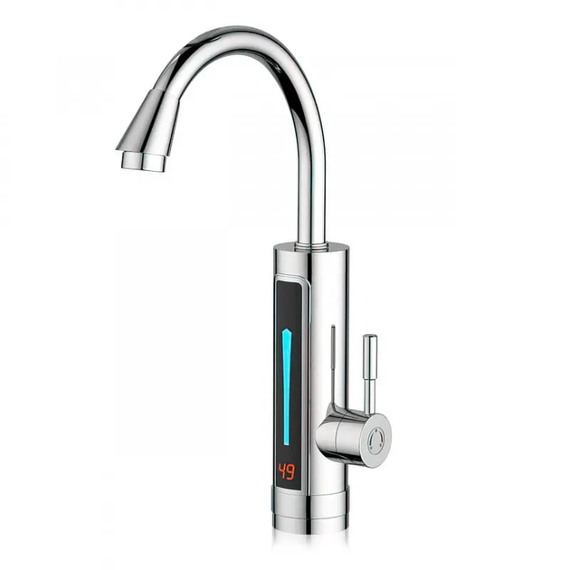 Проточний водонагрівач-кран Delimano RX-011-1 з LCD-дисплеєм 3000 Вт (ML-04484)