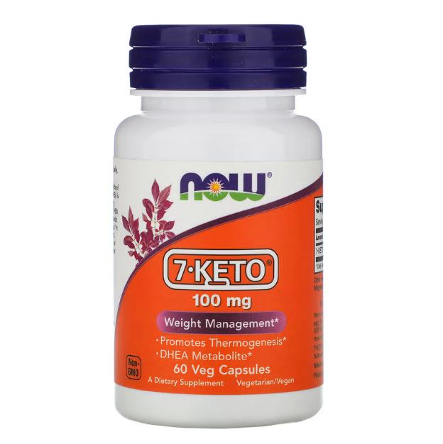 ДГЕА NOW Foods 7-Keto-DHEA 100 mg 60 Veg Caps