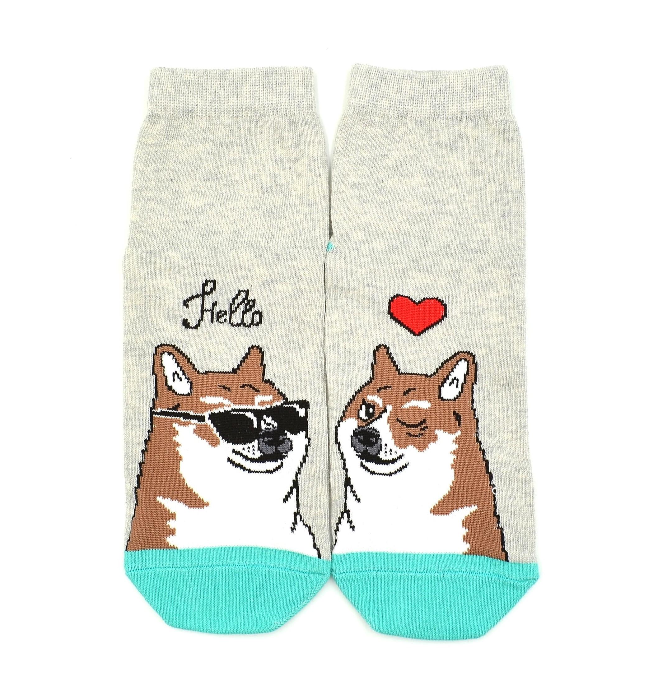 Носки женские демисезонные Легка хода 5581 спортивные р. 25 Серебряный меланжевый