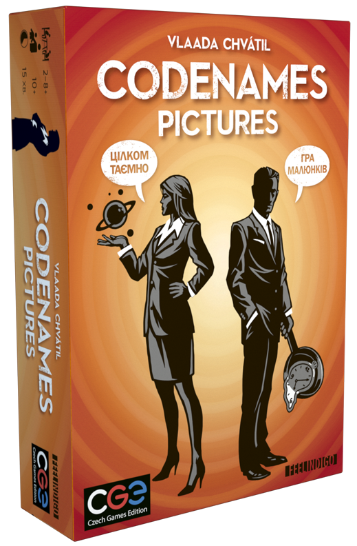 Настільна гра "Кодові імена: Малюнки Codenames: Pictures" (17199) Настільна гра "Кодові імена: Малюнки Codenames: Pictures" (17199)