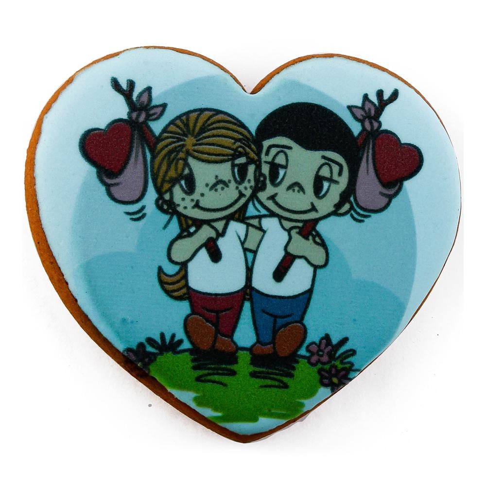 Пряник Крафт Печенье COLOR с принтом Love is... 45 г