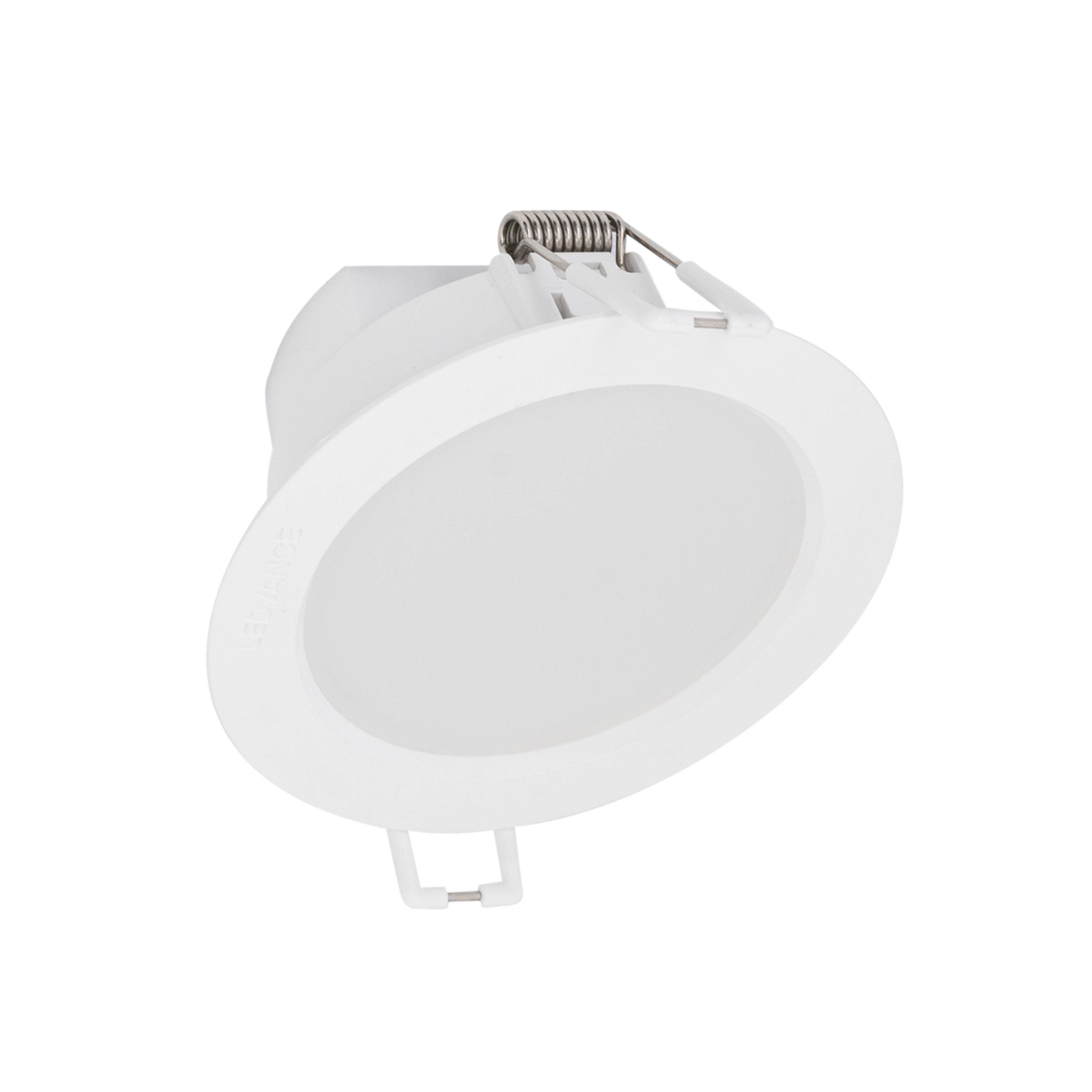 Светильник LED встроенный Ledvance Downlight 4W 220V 400Lm 4000K ⌀90 мм IP44 Белый (4058075702882)