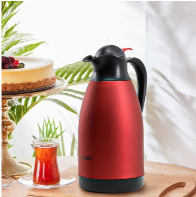 Термос-конференция для чая/для кофе OMS из нержавеющей стали 2000 мл Red - фото 2 Термос-конференция для чая/для кофе OMS из нержавеющей стали 2000 мл Red - фото 2