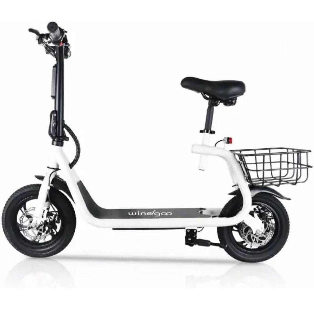 Електросамокат Windgoo B9 із сидінням 500W Білий (25910693) Електросамокат Windgoo B9 із сидінням 500W Білий (25910693)