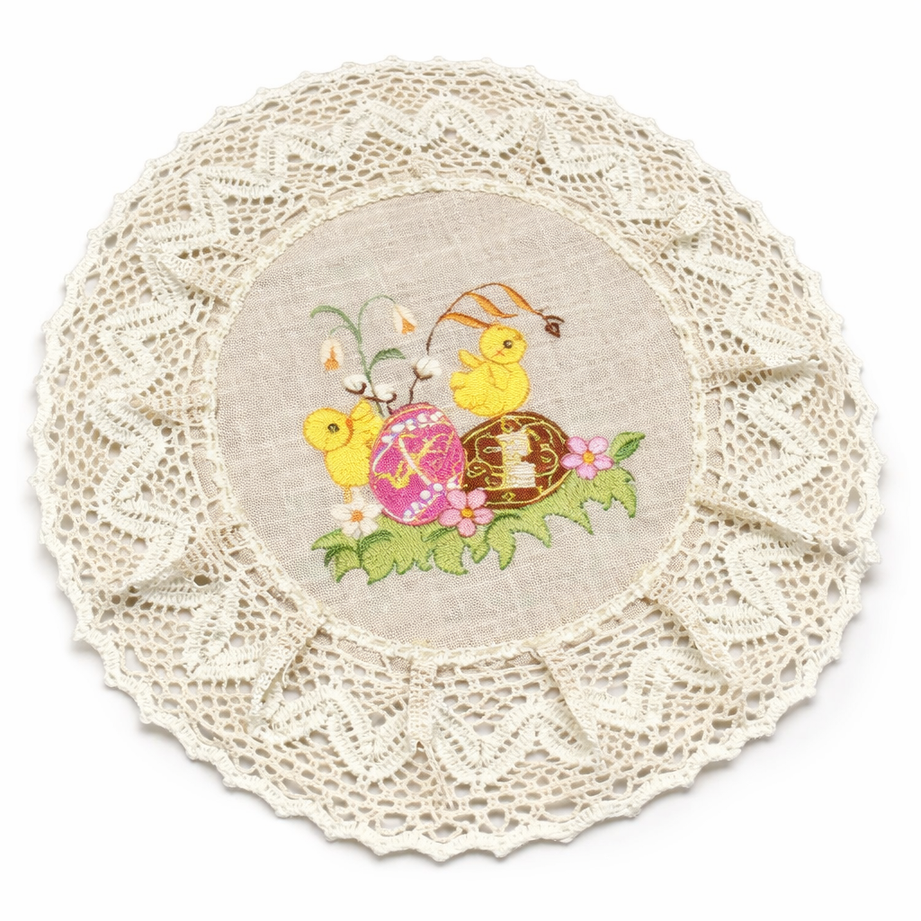 Салфетка пасхальная Писанки с цыплятами для пасхальной корзины (9906) Салфетка пасхальная Писанки с цыплятами для пасхальной корзины (9906)