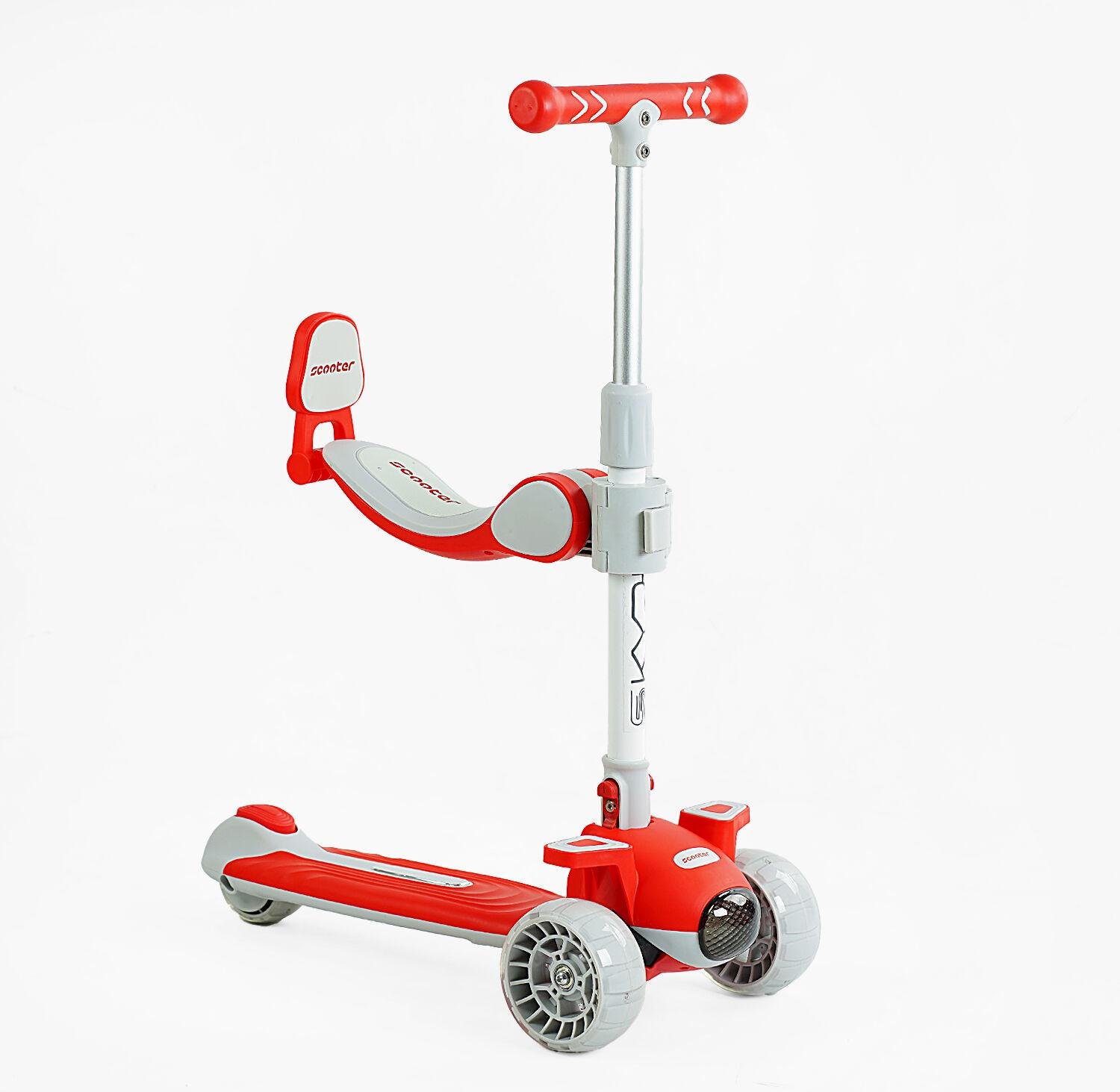 Самокат Skyper J-08328 5в1 Червоний (17930096) - фото 5