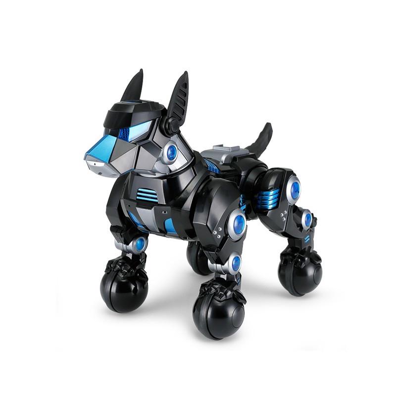 Интерактивная игрушка RASTAR DOGO робот-собака на радиоуправлении Черный (SUN2598)