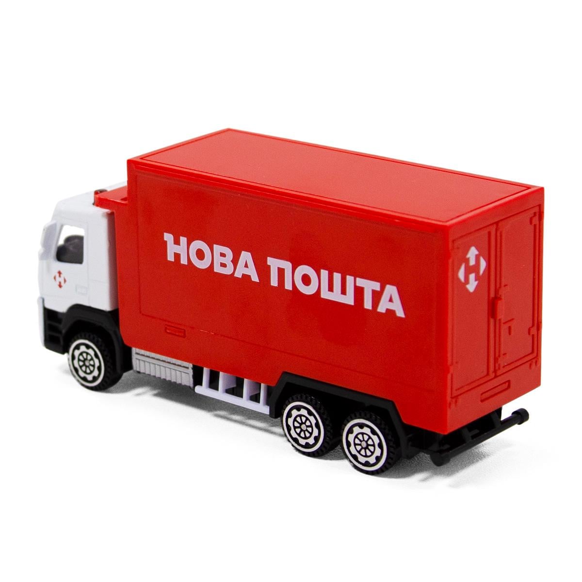 Автомодель іграшкова дитяча VOLVO НОВА ПОШТА - фото 5