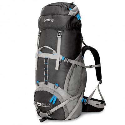 Рюкзак Travel Extreme Denaly 55 Black/Blue (1060-ТE-Р007BB)