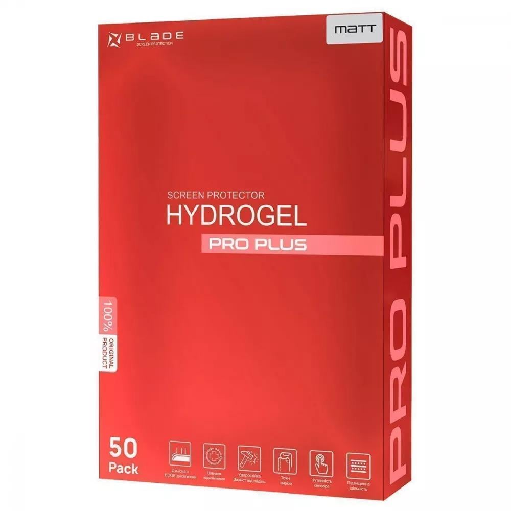 Защитная гидрогелевая пленка Blade Hydrogel Screen Protection PRO PLUS Матовая - фото 2