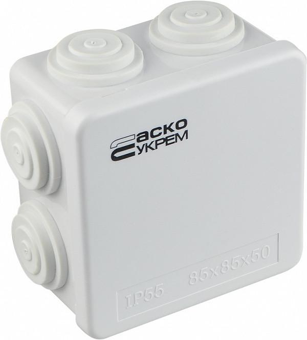 Розподільча коробка АСКОTY-RA зовнішня 7 герметичних вводів IP55 ABS 85х85х50 мм (A0150170017) - фото 2 Розподільча коробка АСКОTY-RA зовнішня 7 герметичних вводів IP55 ABS 85х85х50 мм (A0150170017) - фото 2