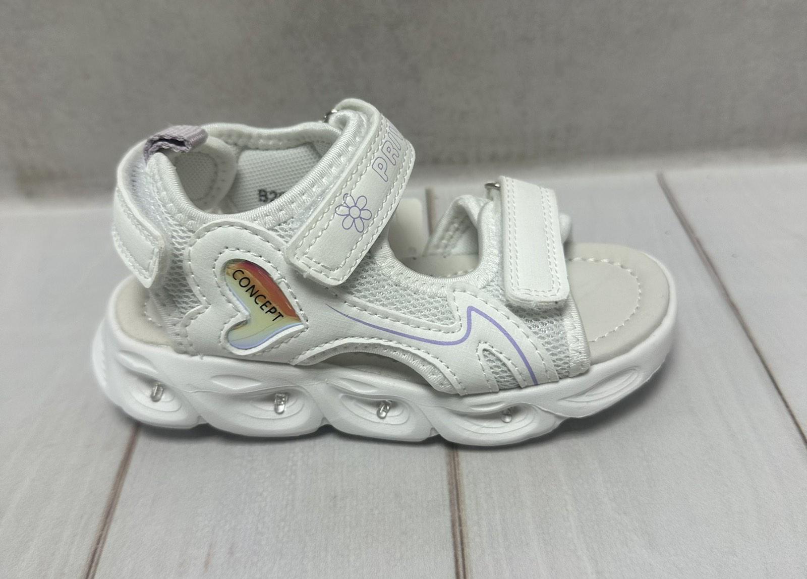 Босоніжки для дівчинки Jong Golf р. 29 19 cм Білий