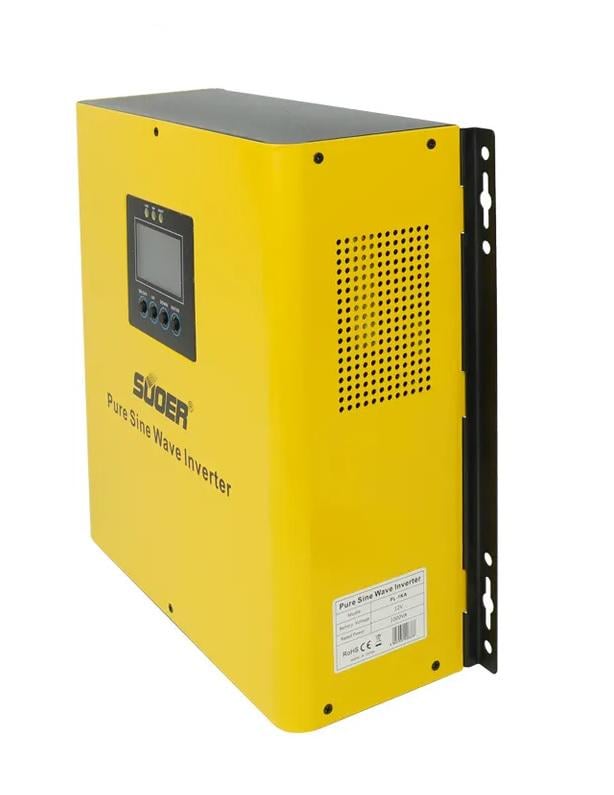 Гибридный автоматический инвертор c функцией зарядки Suoer PLP-1000W-12v чистий синус - фото 2