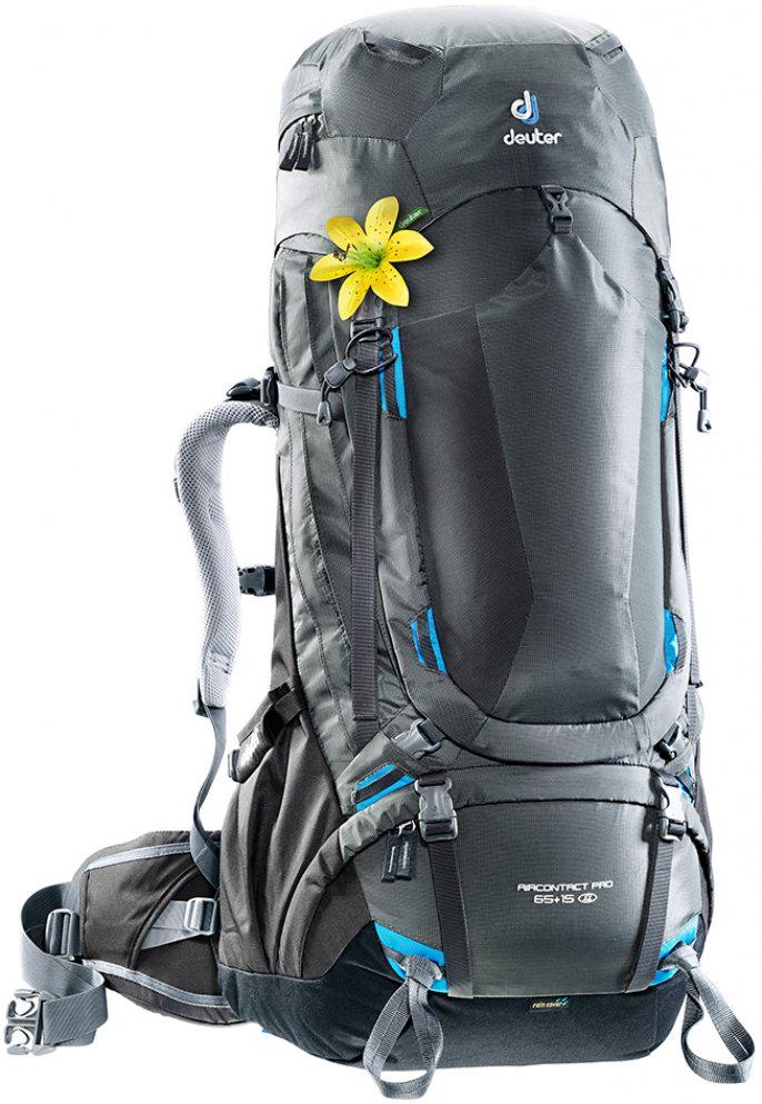 Рюкзак Deuter Aircontact Pro 65+15 SL Black-Graphite (1052-3330217 4701)