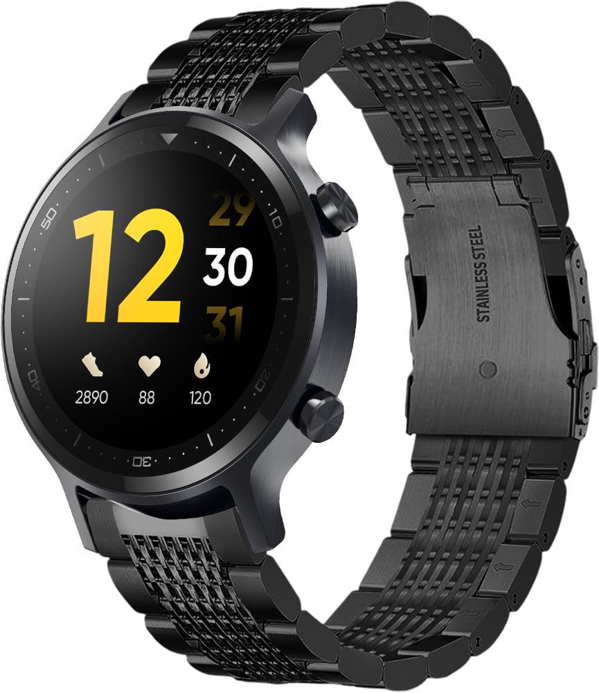 Ремешок металлический Gripix для Realme Watch S Black (42071-2B)