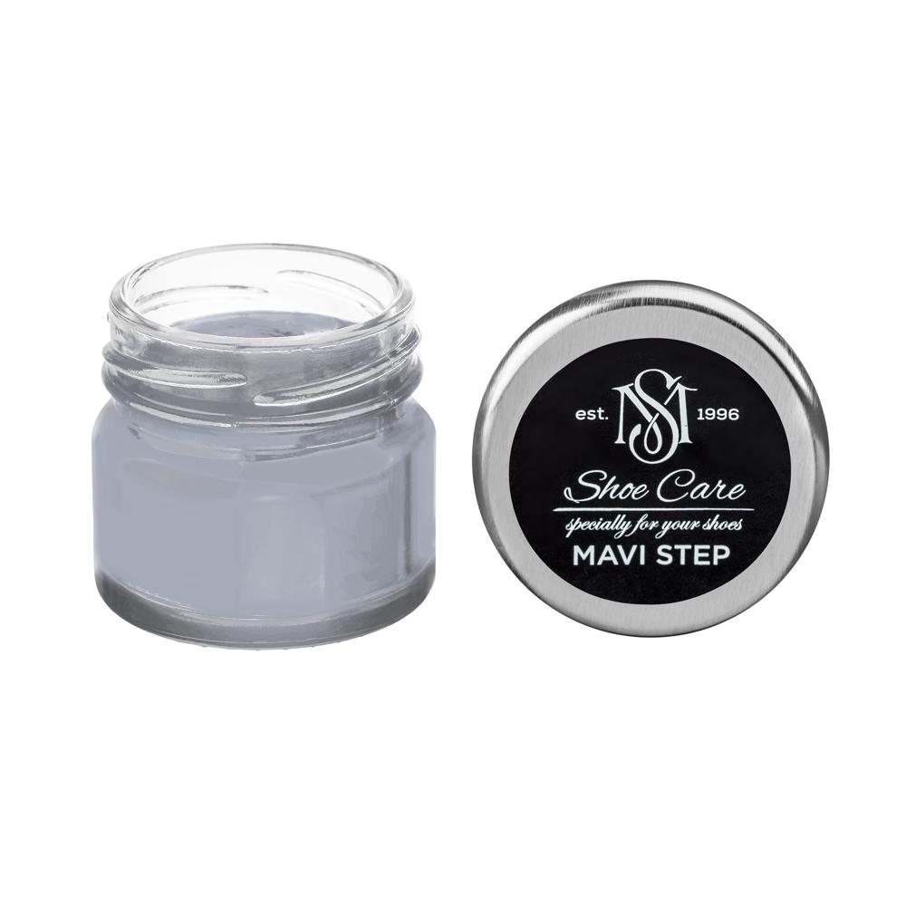 Крем для взуття зі шкірозамінника MAVI STEP Custom 25 мл Полірований алюміній (3010-R70B) - фото 1 Крем для взуття зі шкірозамінника MAVI STEP Custom 25 мл Полірований алюміній (3010-R70B) - фото 1