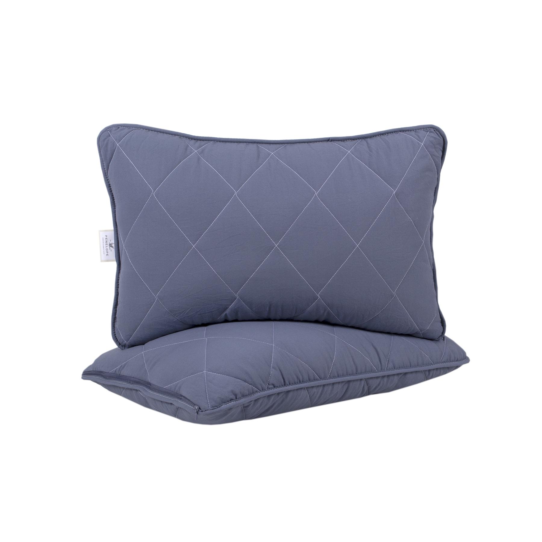 Ковдра з подушками Penelope Colors in Comfort євро Денім (svt-2000022343466) - фото 3