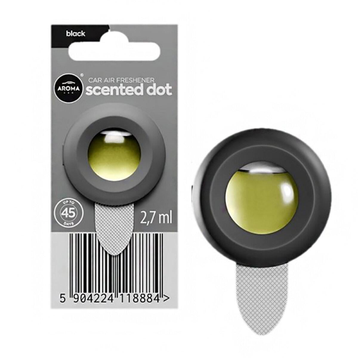 Ароматизатор для авто Aroma Car DOT жидкий Black