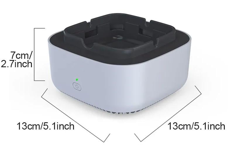 Пепельница Pot с функцией очистки воздуха от пассивного курения (5799) - фото 5 Пепельница Pot с функцией очистки воздуха от пассивного курения (5799) - фото 5