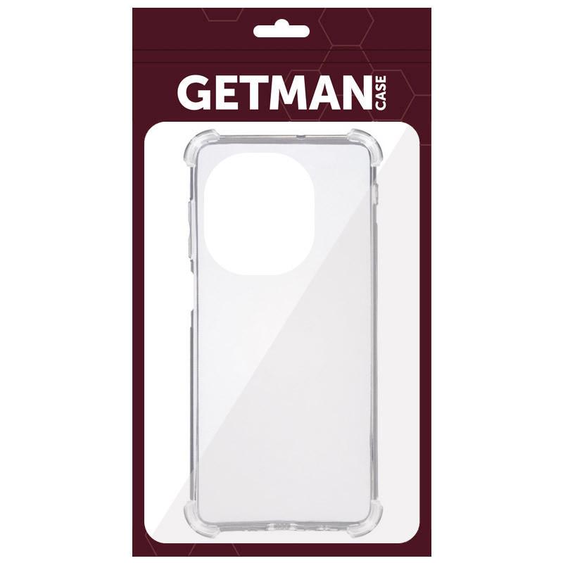 Протиударний TPU чохол GETMAN Ease logo посилені кути для Infinix Hot 40 Безбарвний (прозорий) - фото 2