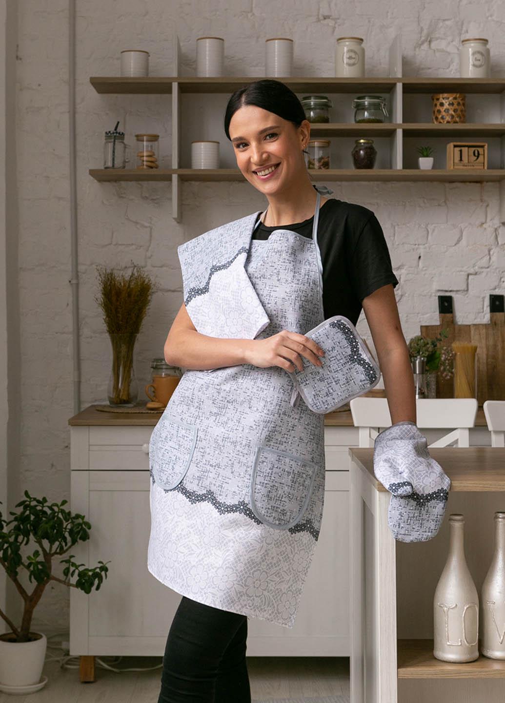 Кухонный набор Горошек ажурный 4 шт. (кнгаж) - фото 3 Кухонный набор Горошек ажурный 4 шт. (кнгаж) - фото 3